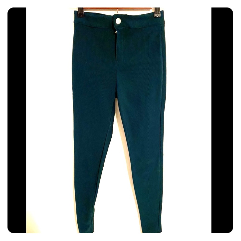Forever 21 High waisted hunter-green Jeggings